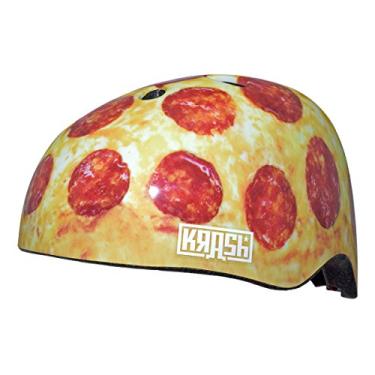 Imagem de Capacete de motocicleta/skate Krash Pizza Party (multi - 54-58 cm)