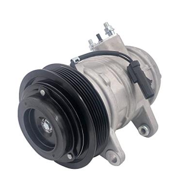 Imagem de Dearl Compressor de ar condicionado A/C AC com embreagem V6 3,7L compatível com Dodge 07-08 Nitro/compatível com Jeep 06-08 Liberty 06 07 08 (2006 2007 2008)