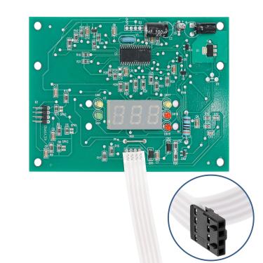 Imagem de Placa de exibição IDXL2DB1930 (atualização), compatível com modelos de aquecedor de corrente de ar induzido de baixo nível universal Hayward série H, terminando em FDN e & IDL2 e IDPL2, H350FDP