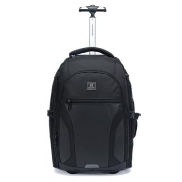 Imagem de Mochila Carrinho Executiva Antifurto Reforçada Viagem Trabalho