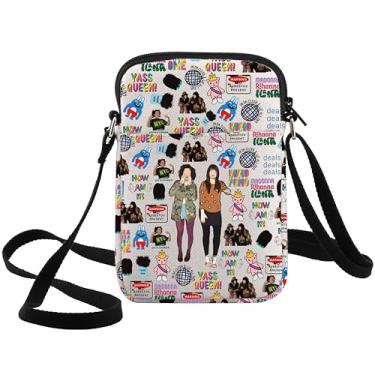 Imagem de WZMPA Bolsa transversal Abbi & Ilana Comédia Amante Presente Yass Queen Bolsa ajustável Bolsa Abbi & Ilana Merch, Yass Queen Cb