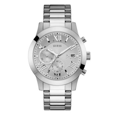 Imagem de Relógio GUESS cronógrafo masculino prata W0668G7