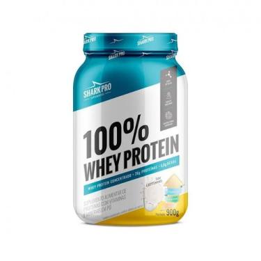 Imagem de 100% Whey Protein (900g) - Sabor: Leitinho - Shark Pro