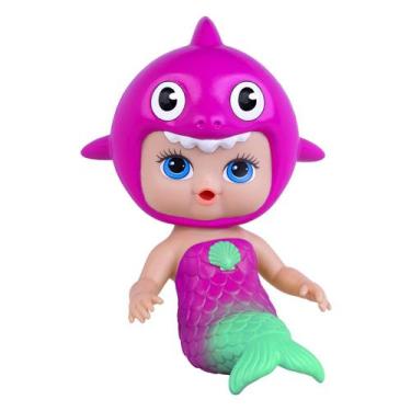 Imagem de Boneca Bebê Acqua Toys Tubarãozinho - Super Toys - Supertoys, Colorido