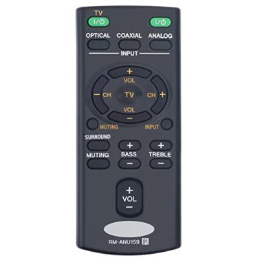 Imagem de Allimity Controle remoto de substituição RM-ANU159 RMANU159 compatível com o sistema de home theater Sony HT-CT60 SS-WCT60 SA-CT60 HTCT60 SSWCT60 SACT60