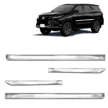 Imagem de Friso Lateral Cromado XTreme para SW4 2005 á 2023  Adaptável, 4 Portas
