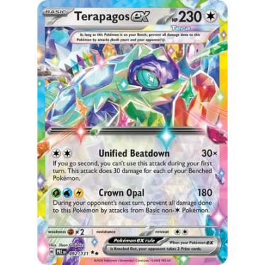 Imagem de Pokemon - Terapagos ex 092/131 – Prismatic Evolutions – Double Rare – Foil Single Card