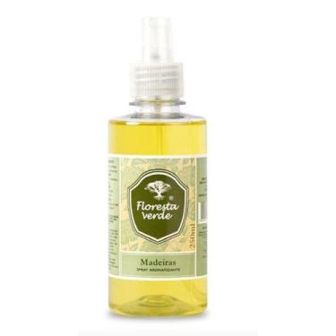 Imagem de Spray Aromatizador de Ambiente Madeiras 250ml Floresta Verde