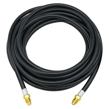 Imagem de OYHBO Mangueira de solda a gás inerte 7,5 m - Mangueira adaptadora de medidor de fluxo de argônio - Mig Tig, conexões UNF-18RH de 5/20.3 cm