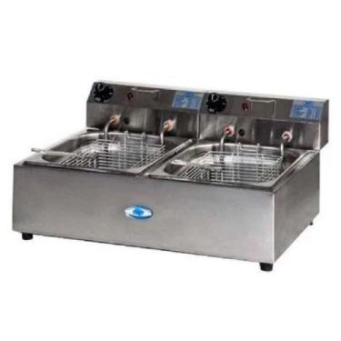 Imagem de Fritador 02 Cubas 7 Litros Ibet Elétrico Tradicional, 220V