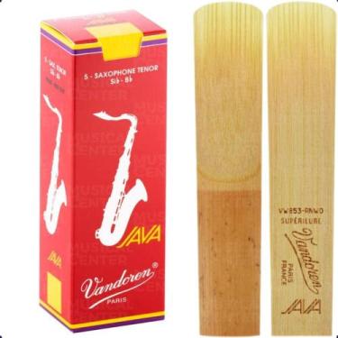 Imagem de 1 Palheta Java Red Cut N. 3,5 P/sax Tenor Sr2735r Vandoren