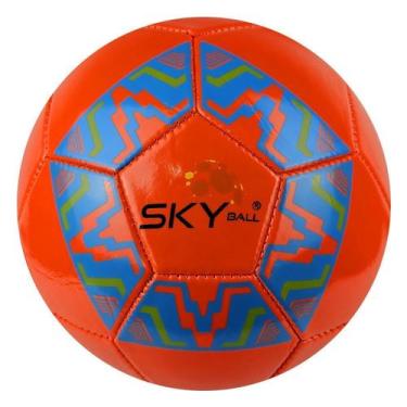 Imagem de Bola Futebol Infantil Sky Costurada Sintético Com