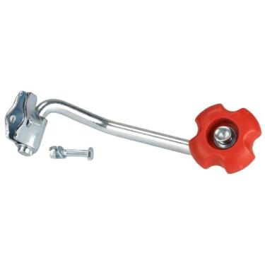 Imagem de Mqetly Acessórios de substituição para cabo de macaco de reboque em aço carbono para reparo automotivo, garagem de carro, trailer, equipamento de fácil, Vermelho