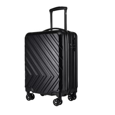 Imagem de Mala Bordo de Viagem ABS Rígida Pequena 4 Rodas Giro360 Cadeado Com Senha Piloto Padrão Anac 10kg