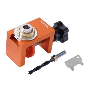 Imagem de Ｂｅｓｇａ Kit de gabarito para furos de bolso e ferramentas de localização de furos de bolso Kit de gabarito para perfuração de cavilhas fácil de usar para, 10mm