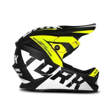 Imagem de Capacete Protork Cross Infantil Factory Edition Neon Amarelo - PRO TOR