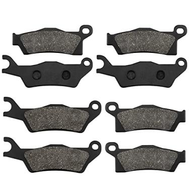 Imagem de ZICOO Pastilhas de freio dianteiras e traseiras para Can-Am Renegade 1000 850 800 R 650 EFI XXC STD Outlander 1000 850 650 570 Outlander Max 1000 850 650 570 705601014 70560101014 5
