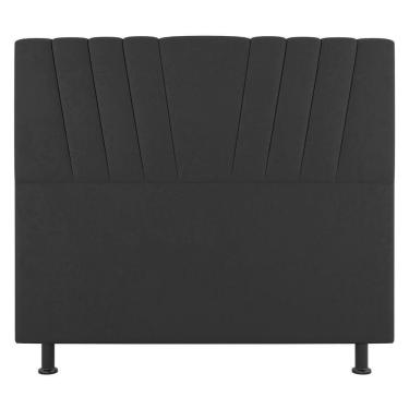 Imagem de Cabeceira Cama Box Casal Queen Size Dublin 160cm Linho Cinza - Abmaza