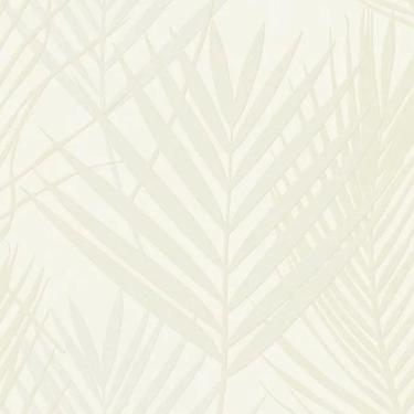 Imagem de Papel De Parede Tissé Folhagem Branco 20701