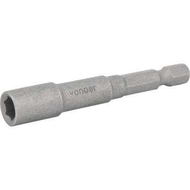 Imagem de Soquete Magnético Sextavado 1/4''x1/4''x65mm Aço CRV Vonder - 000084