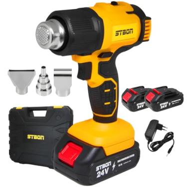 Imagem de Soprador Térmico Pistola 24V 2 Baterias Recarregável 500°c