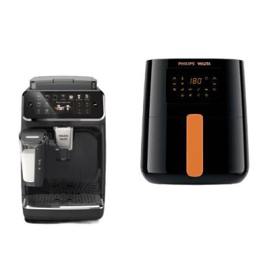 Imagem de Cafeteira Série 4400 + Airfryer Wi-Fi Série 5000 - Philips Walita, 220