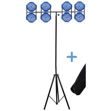 Imagem de Suporte Pedestal Tripé P/Iluminação Profissional Djs T+Bag