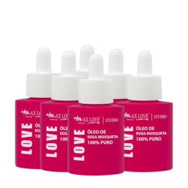 Imagem de Kit 6 Óleo de Rosa Mosqueta 100% Puro Max Love Corpo 30ml