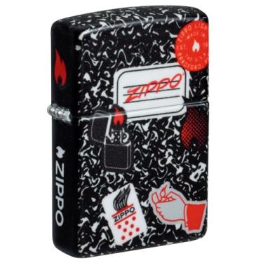 Imagem de Zippo Isqueiro de bolso fosco para notebook Design 540