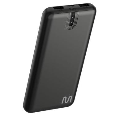 Imagem de Power Bank 10.000 Mah Com Luz Indicadora De Bateria - Cb173 - MULTI