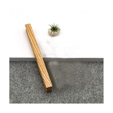 Imagem de Puxador de armário Puxador de armário Puxador de armário Puxadores de armário de madeira com parafusos para móveis porta armário gaveta guarda-roupa puxador de gaveta 150 mm puxadores de gaveta