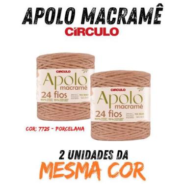 Imagem de mkpl -BARBANTE APOLO MACRAME CIRCULO 24 FIOS -800G -KIT 2 UN, 7725 - P