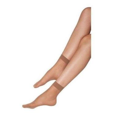Imagem de Meia lupo soquete fio 20 feminina, UN, Natural peach