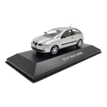 Imagem de Miniatura Seat Ibiza 2000 Prata Inesquecíveis Metal 1:43 - Planeta Dea