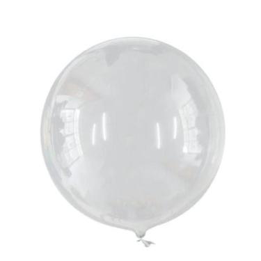 Imagem de Balão bubble bobo transparente 36" 85cm - PartiuFesta
