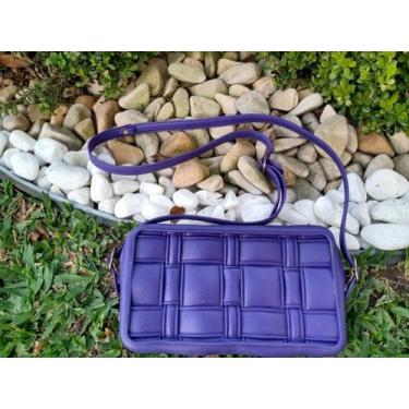 Imagem de Bolsa Transversal Pequena alça removível - TF Injetados, Roxo