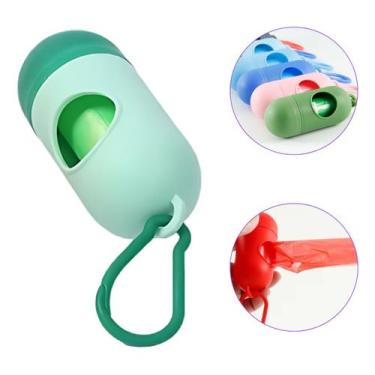 Imagem de Kit Suporte + Refil Cata Caca Saquinhos Higiênicos Cachorro - Luatek