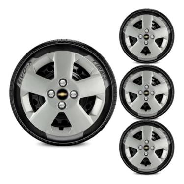 Imagem de Jogo Calota Aro 14 Onix Prisma Montana Agile 2014 Á 2023