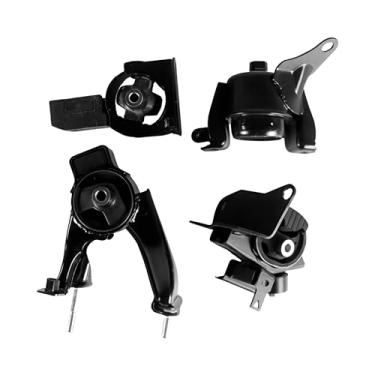 Imagem de YOMALL Kit de montagem de motor e transmissão 4 peças compatíveis com 2005 2006 2007 2008 2009 2010 tC 2.4L Substituir # A62033, A62037HY, A72010, A72012