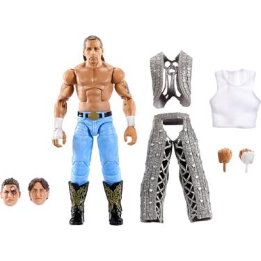 Imagem de Mattel WWE Elite Collection Action Figure & Accessories, Premium Live Event Shawn Michaels Set, SummerSlam with William Regal Build-A-Figure Parts