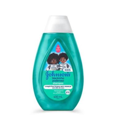 Imagem de Shampoo Infantil Johnson's Baby Blackinho Poderoso 400ml, 400ml