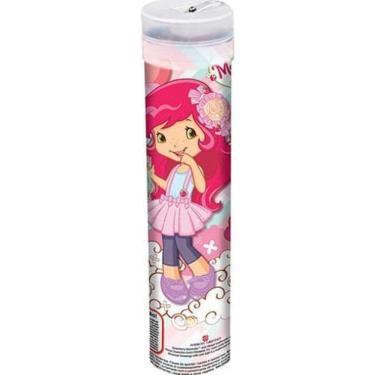 Imagem de Estojo De Lápis De Cor 24 Cores Apontador Moranguinho Molin