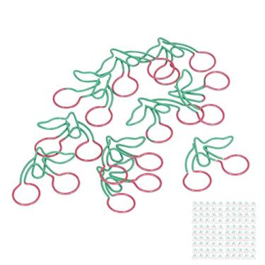 Imagem de Generic Alfinete de Frutas, Clipes de Papel Leves e Portátis Em Forma de Cereja 2 Núcleos Com Caga de Armazenento para Casa