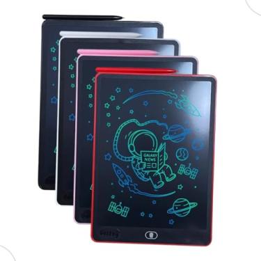 Imagem de Lousa Mágica Infantil 12 pol Digital Tablet Escrita Colorida Para Desenho Criança LCD (Cores Variadas)