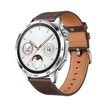 Imagem de Pulseira De Couro Macio De 22mm 20mm Para HUAWEI WATCH GT 4 46mm 4 pro