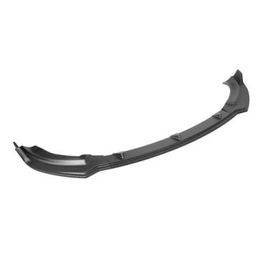 Imagem de Kit de carroceria com 3 peças, spoiler dianteiro com para-choque, difusor de queixo, aparência de carbono/preto brilhante, para Tesla Model Y 2019-2024(Matte Black)