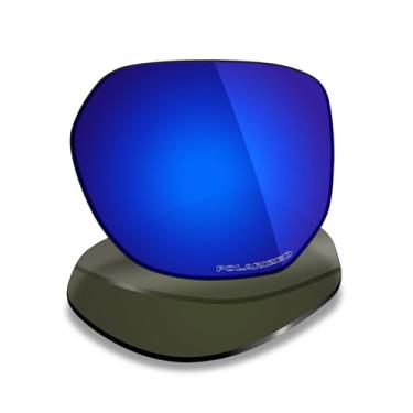 Imagem de Mryok Lentes de reposição ultra polarizadas para óculos de sol Oakley Latch Beta, HD Polarized, proteção UV, resistente a impactos e ajuste perfeito - azul escuro