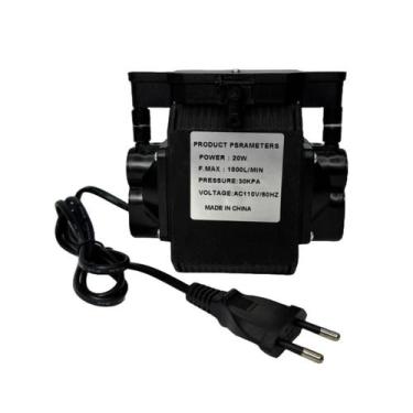 Imagem de Compressor De Ar Nb-60B Oxigenador Pedra Porosa Manguei 110V - Aquam