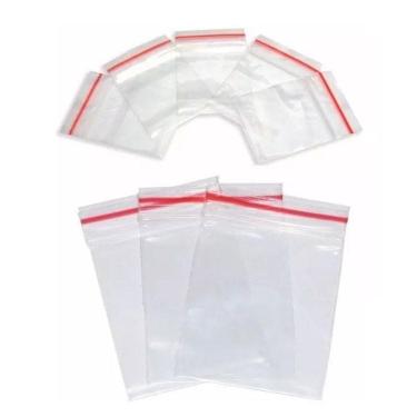 Imagem de Kit 1000 Saco Fechamento Zip N08 17X24Cm Fecho Hermético