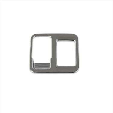 Imagem de Beautost Apto para Honda New Pilot 2025 console interior painel de freio de estacionamento elétrico guarnição da tampa do painel (cromado)